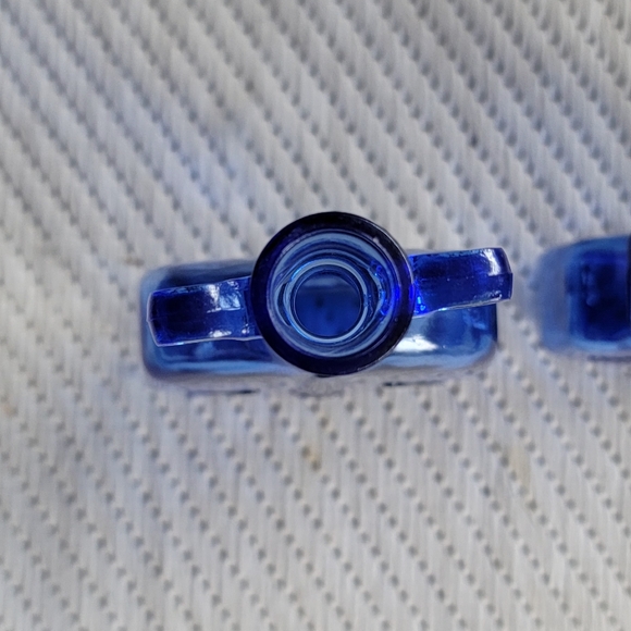 Cobalt Blue Guitar Vases - Picture 4 of 6